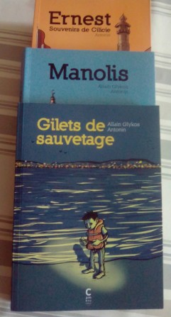 gilets de sauvetage BD Antonin et Alain Glycos