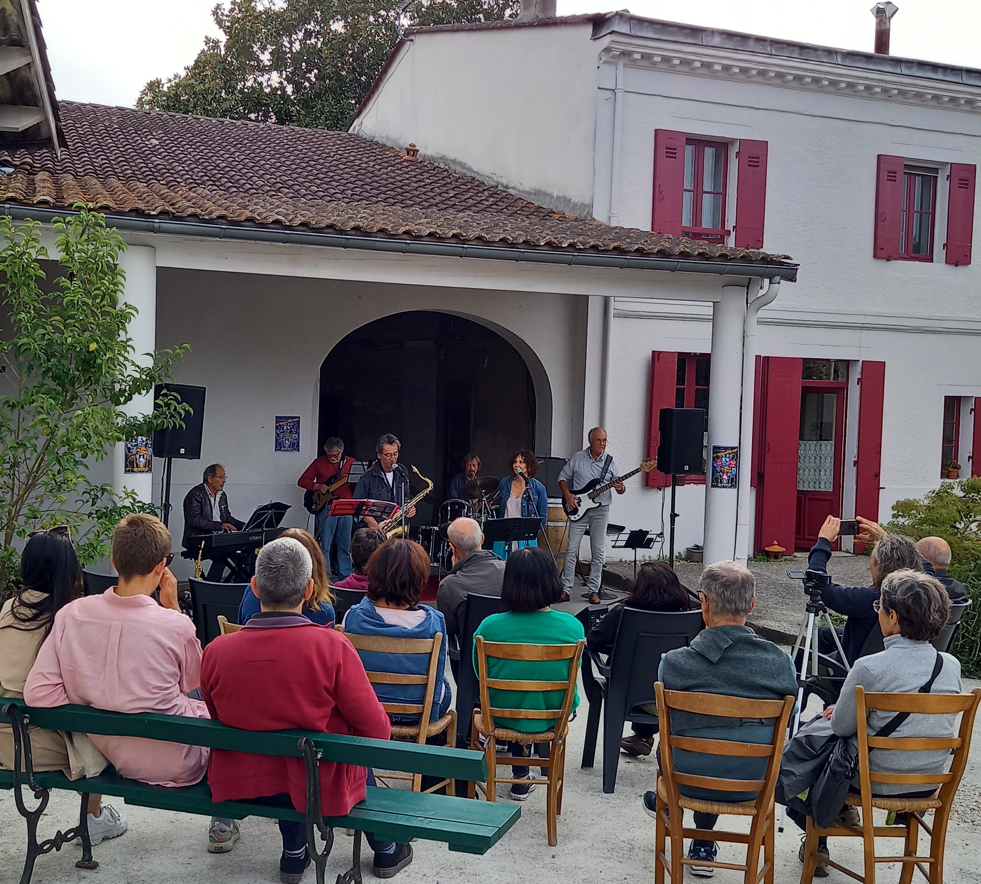 Les squelettes gras en concert